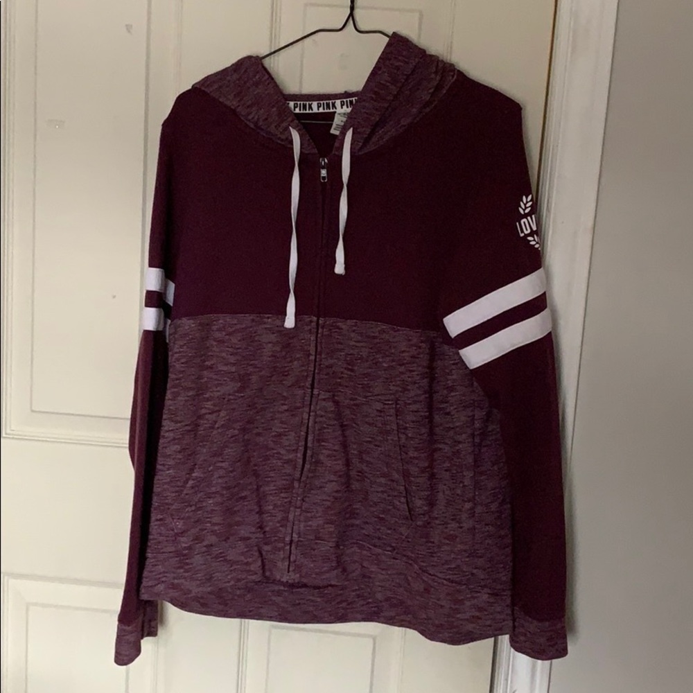 *4 for $70* PINK zip-up Hoodie